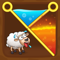 hero sheep pin pull save sheep