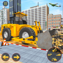 mega road construction machine scaled