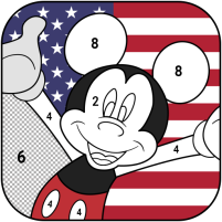 mickey cartoon coloring book