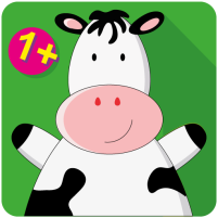 moo animals kids game for toddlers from 1 year