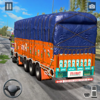 mountain cargo truck driving scaled