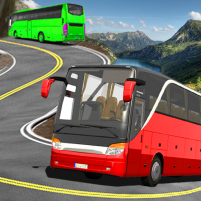 mountain road bus driving game