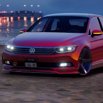 speed vw passat traffic racer