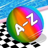 abc alphabets az ball rush 3d