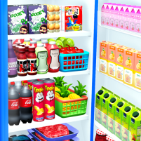 fill up fridge 3d fridge game scaled