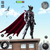 flying bat superhero man games