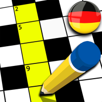 german crossword classic word puzzle game