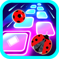 ladybug magic tiles hop edm