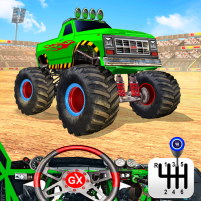 monster max derby crash stunts