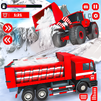 snow city construction game