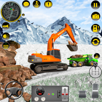 snow construction simulator 3d