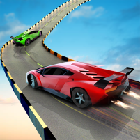 stunts race 3d car games