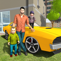 virtual single dad taxi driver