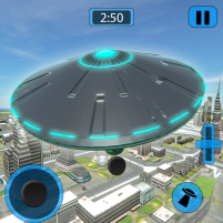 alien flying ufo space ship