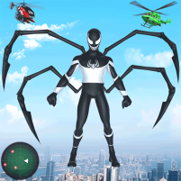 black spider super hero games