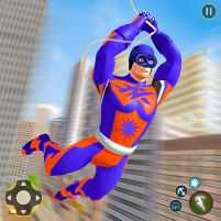 captain super hero man game 3d