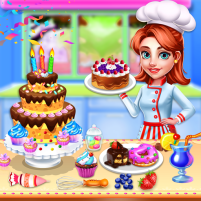 king cake maker baking games