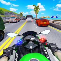 moto bike highway rider racing