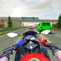 motorcycle games traffic race