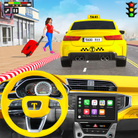 taxi driving 3d simulator game