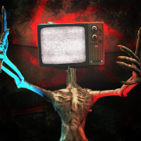 tv head scary and creepy games