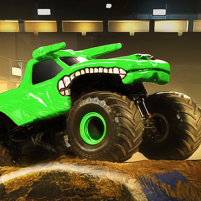 us monster truck games derby