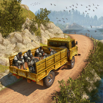 army cargo truck driving game