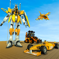 grand excavator car robot game scaled