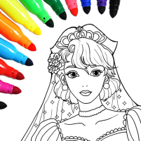 princess coloringdrawing game