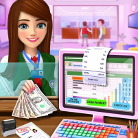 school cashier games for girls