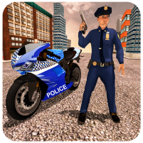 us police motor bike chase