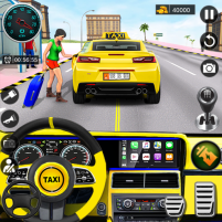 us taxi car driving simulator