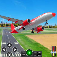 airplane gameflight simulator scaled