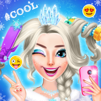 ice princess hair salon game