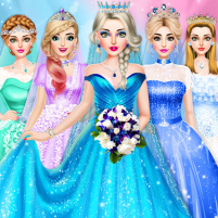 ice princess wedding dress up scaled