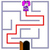 maze rescue save the monster