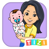 my tizi town daycare baby game