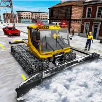 snow plow winter city rescue