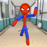 spider stick hero prison break