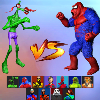 superhero kungfu fighting game