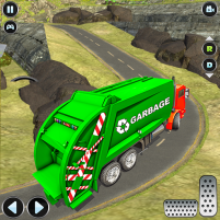 trash truck driver simulator