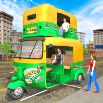 tuk tuk auto rickshaw 3d games