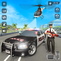 us cop duty police car game