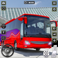 city traffic bus racing game