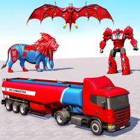 lion robot transform games 3d