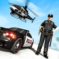 police car chase crime city scaled