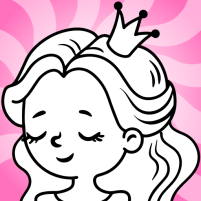 princess coloring book pages