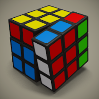 3x3 cube solver scaled