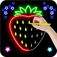 daw fruit with glow colors scaled