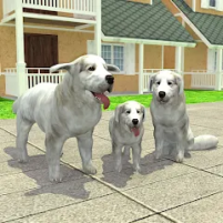 dog simulator family of dogs scaled